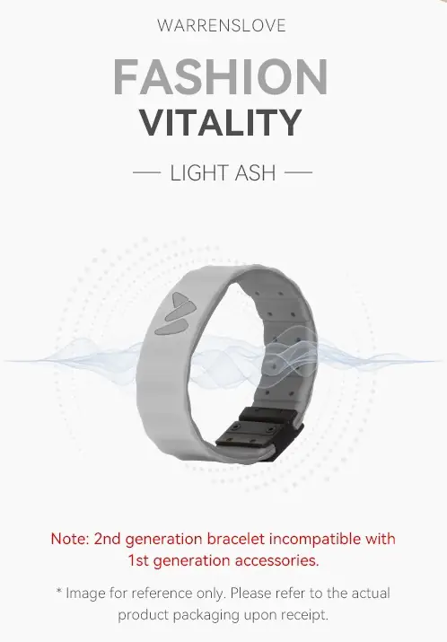 WarrensLove Bracelet - Fashion Vitality (Grey)