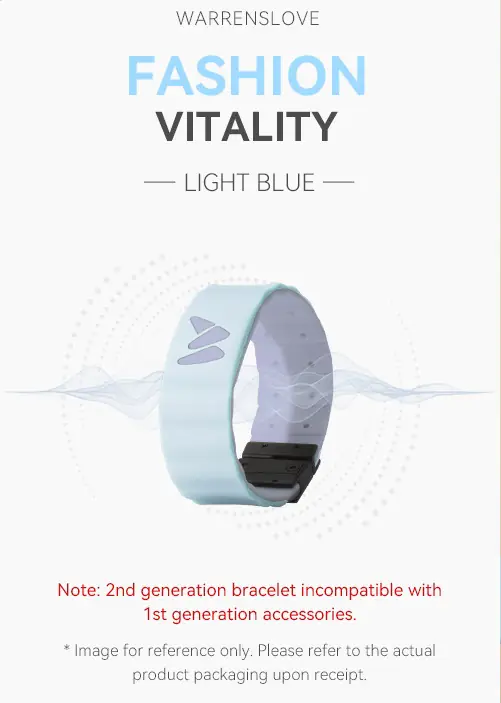 WarrensLove Bracelet - Fashion Vitality (Blue)
