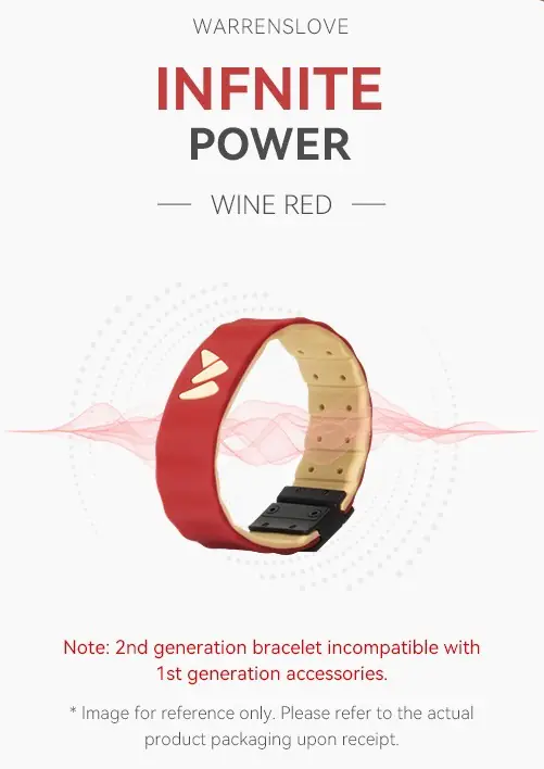 WarrensLove Bracelet - Power Unlimited (Red)